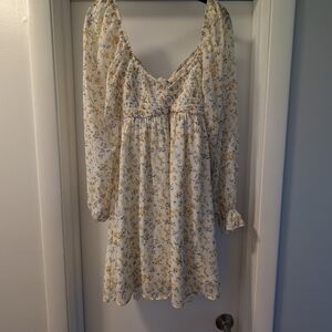 Floral Long Sleeve Dress